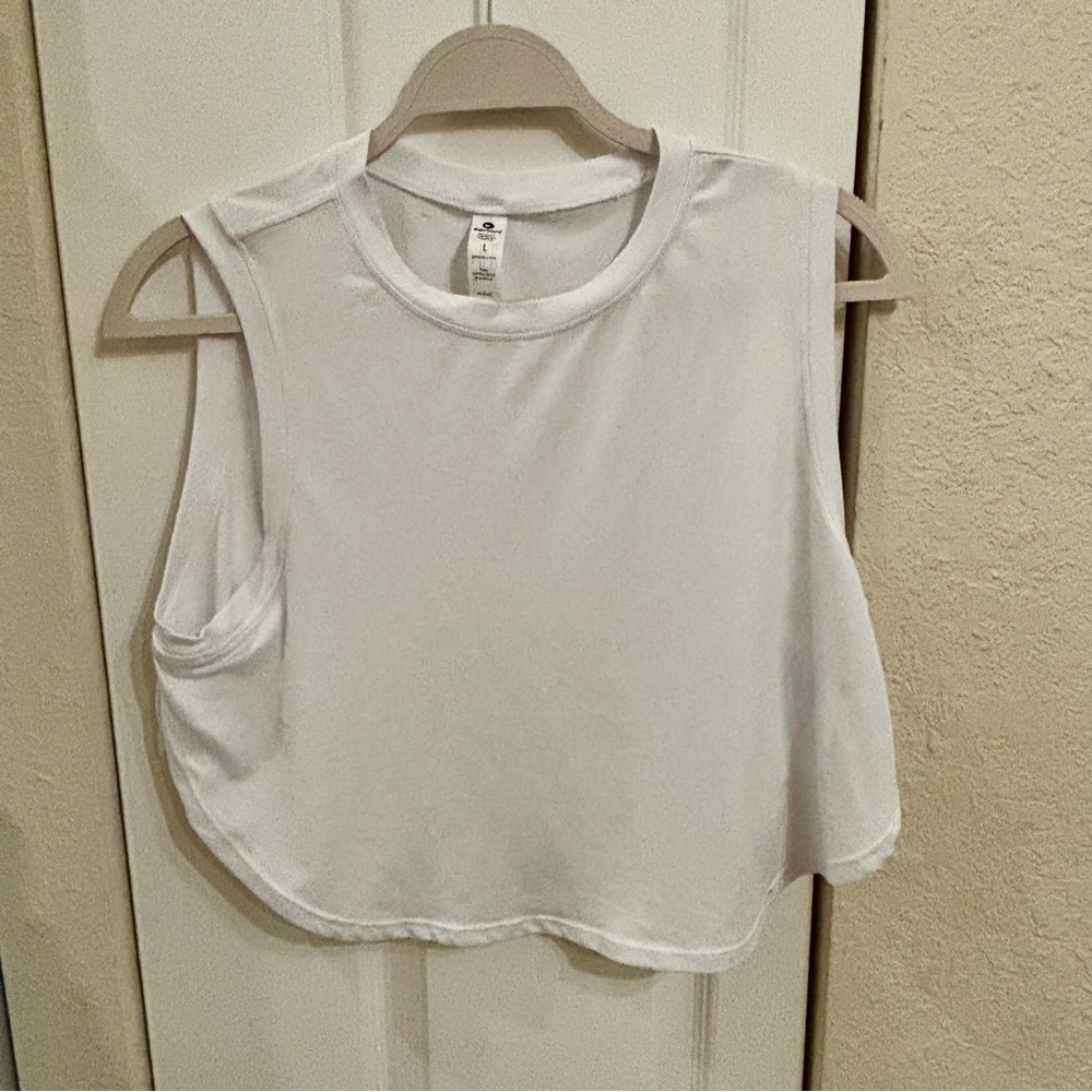 90 Degree By Reflex Slit Crop Tee